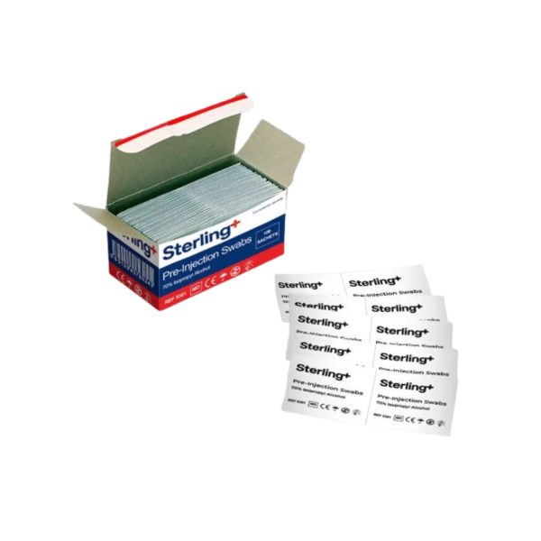 Alcohol Prep Swabs X 100
